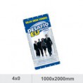 1 Banner - 1000x2000mm Lona Especial - 380g - 4x0 Com Ilhós Produção 3 dias úteis    